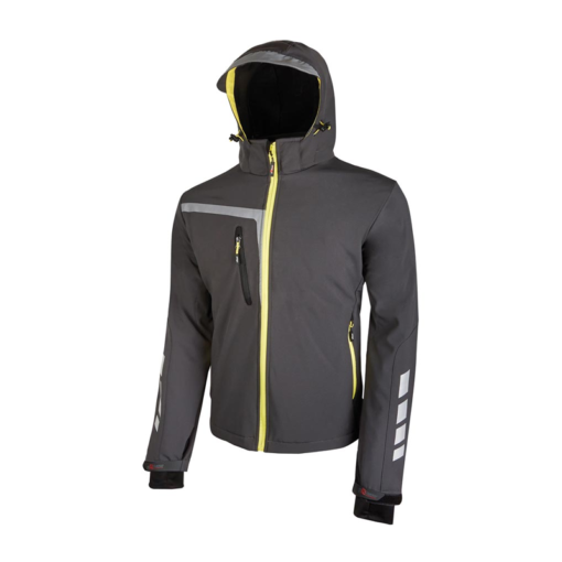 giacca-soft-shell-upower-linea-performance-modello-quick-colore-asfalt-grey